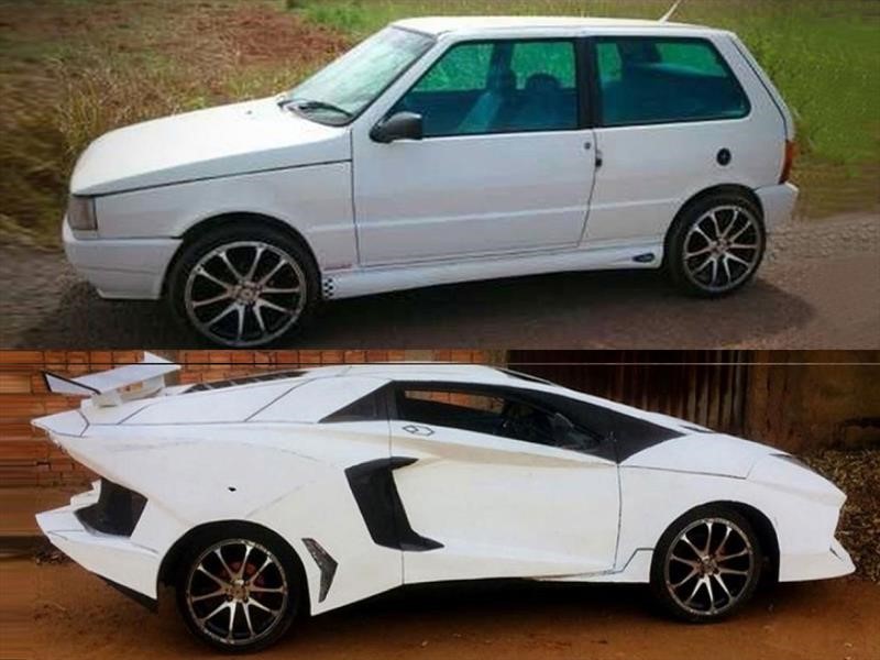 FIAT Uno + Lamborghini = LamborghUno
