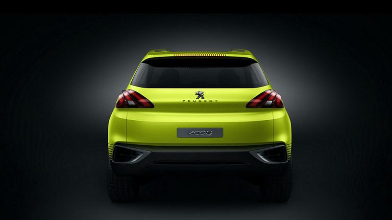 Peugeot 2008 Concept en París 2012