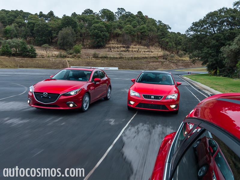 SEAT Leon vs Mazda3 vs Ford Focus