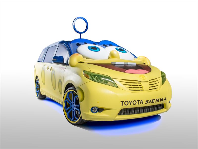 Toyota Sienna inspirado en Bob Esponja