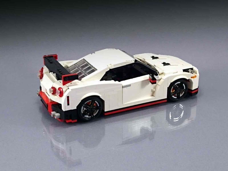 Nissan GT-R Nismo al estilo Lego