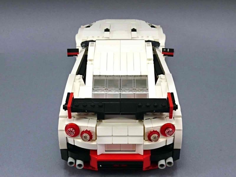 Nissan GT-R Nismo al estilo Lego