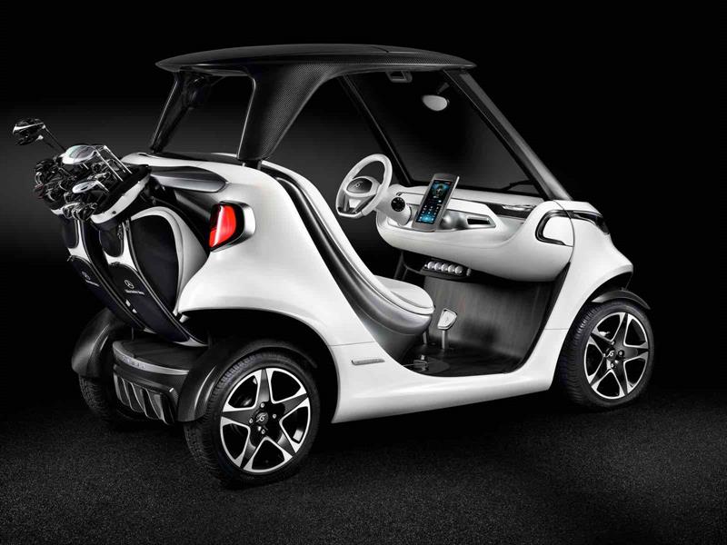 Mercedes-Benz Style Edition Garia Golf Car
