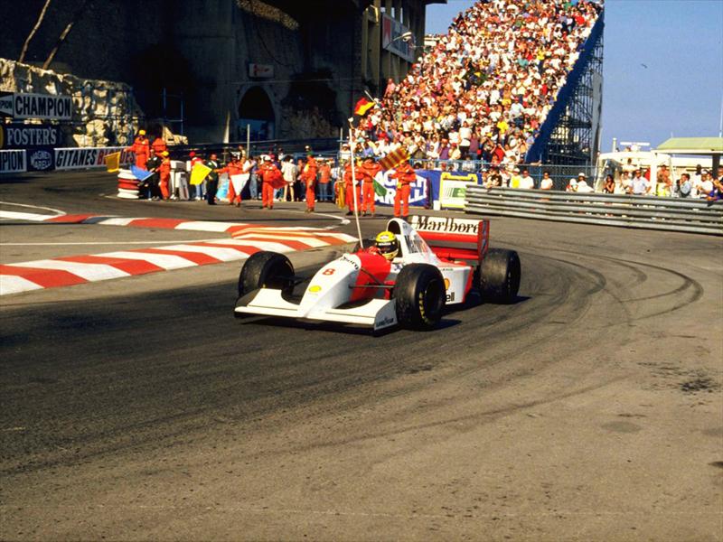 Ayrton Senna en Monaco