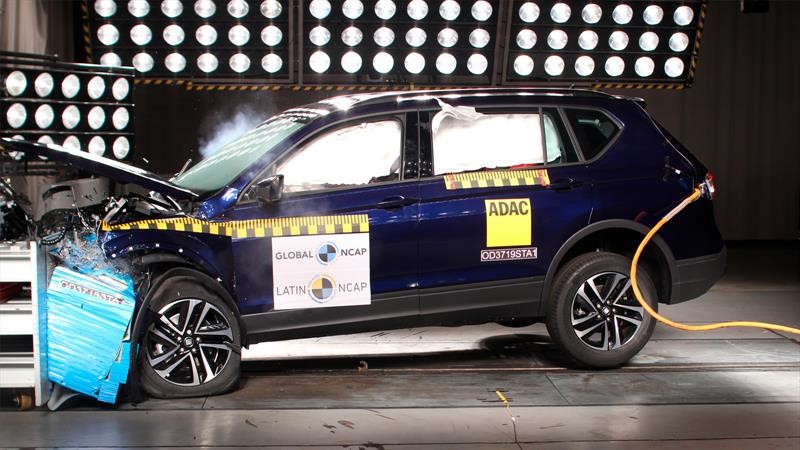 SEAT Tarraco 2019 prueba de impacto Latin NCAP