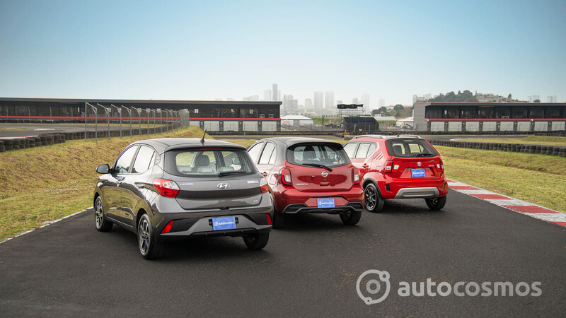 Nissan March VS Hyundai Grand i10 VS Suzuki Ignis