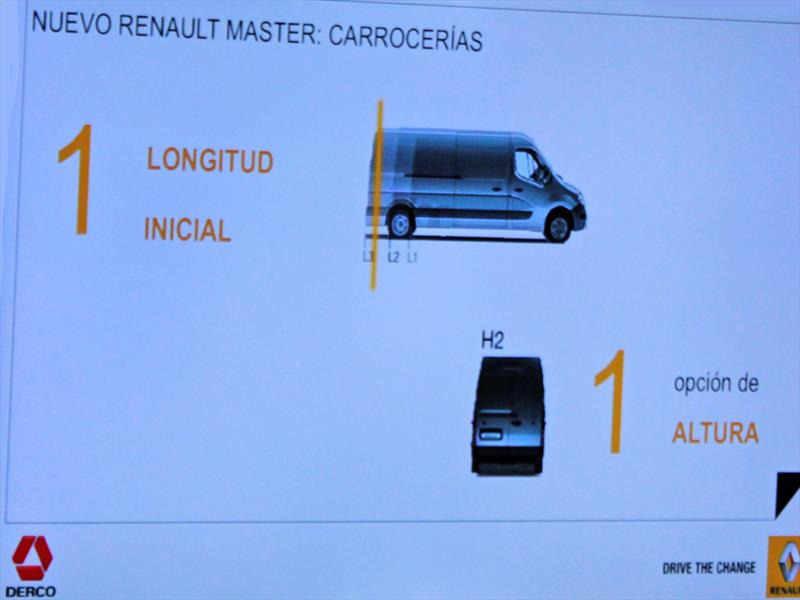 Nuevo Renault Master Lanzamiento en Chile