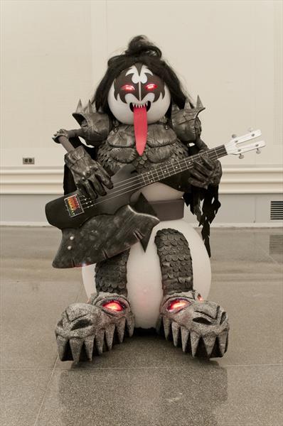 9 muñecos de nieve con el sello Ford