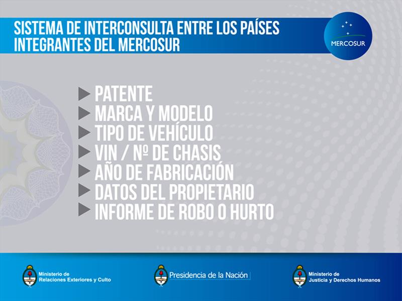 La nueva patente mercosur es oficial