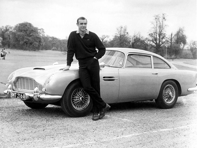 Top 10: Aston Martin DB5 de Bond