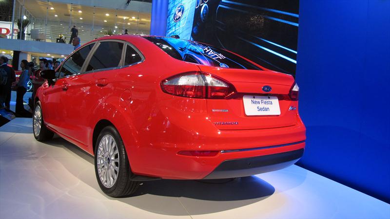 Nuevo Ford Fiesta Sedán en el Salón de San Pablo