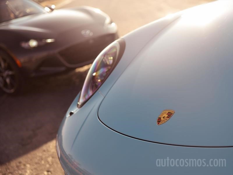 Mazda MX-5 RF vs Porsche 911 Targa 4 GTS