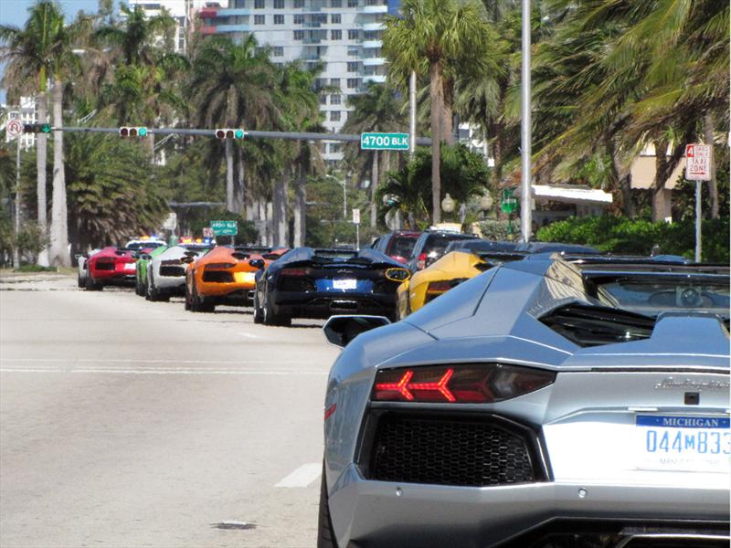 Lamborghini Aventador LP 700-4 Roadster en Miami