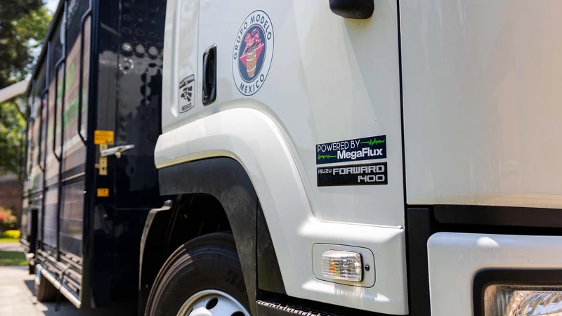 Camión 100% eléctrico de Grupo Modelo