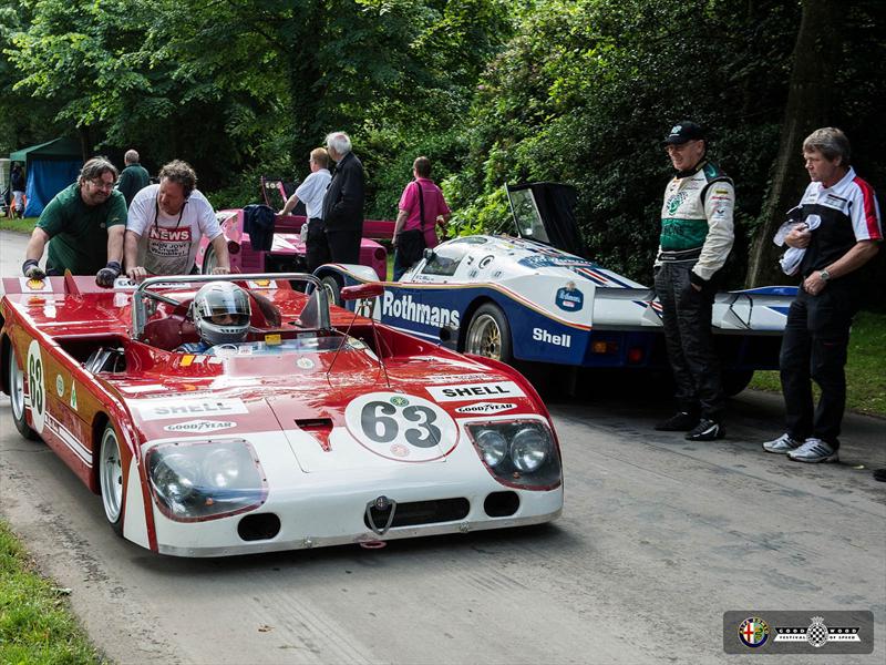 Alfa Romeo en Goodwood 2012