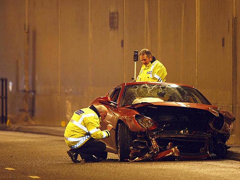 Top 10: Cristiano Ronaldo impacto su Ferrari 599