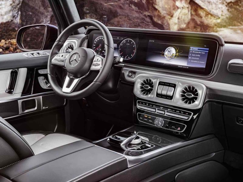 Así es el interior del Mercedes-Benz Clase G 2019
