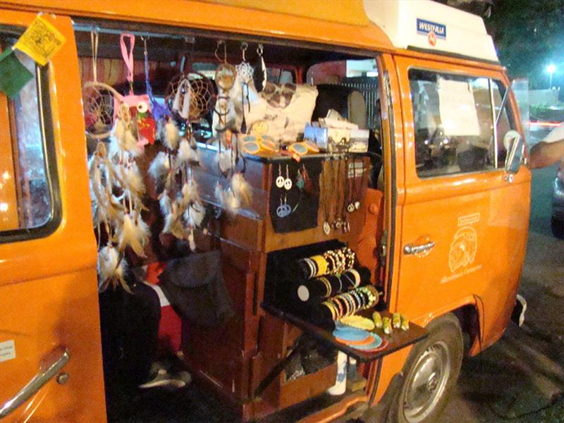 Viajando en una Kombi 1974
