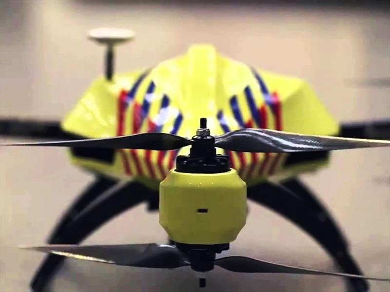 Drone ambulancia en Argentina