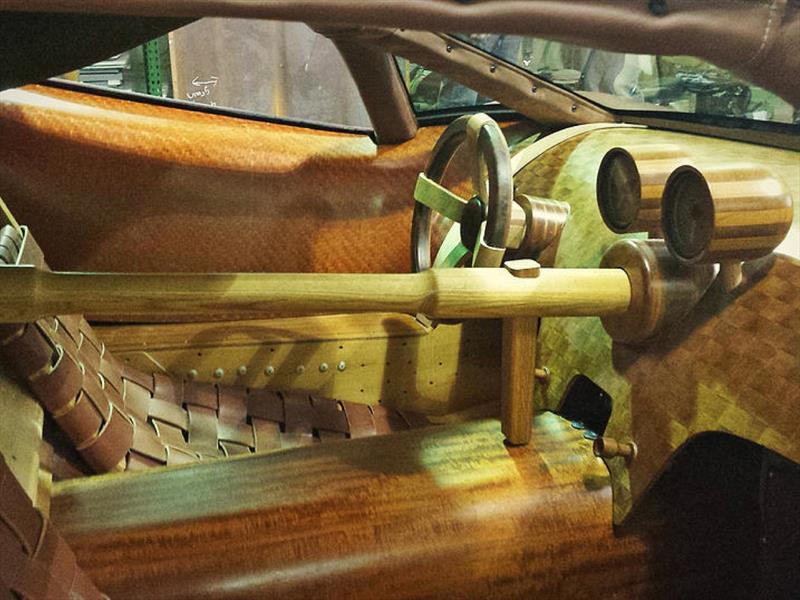 Splinter, el súper auto hecho de madera