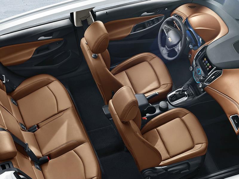 Así es interior del nuevo Chevrolet Cruze