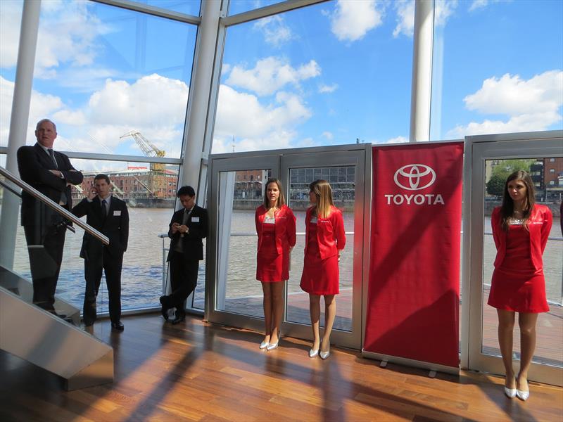 Evento de presentación del Toyota Etios