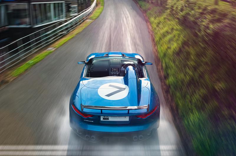 Jaguar Project 7 presente en Goodwood