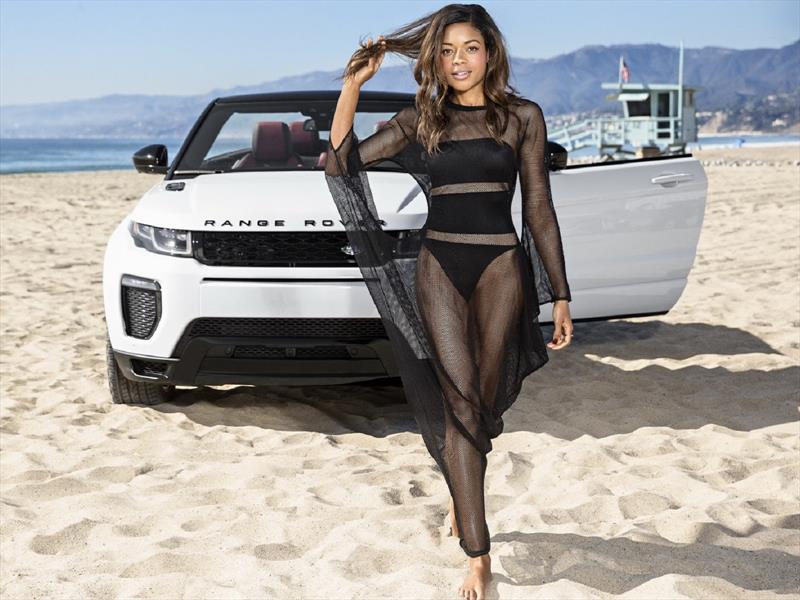 Naomie Harris y el Range Rover Evoque Convertible