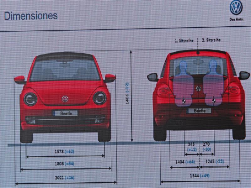 Volkswagen Beetle 2015 Lanzamiento en Chile