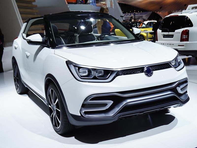 SsangYong XIV Air y Adventure en París 2014