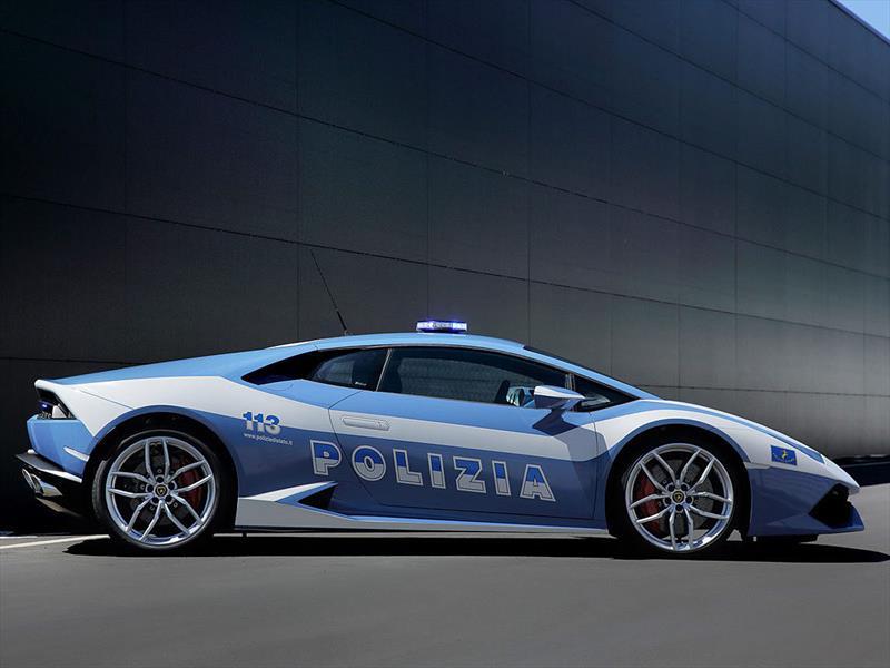 Lamborghini Huracán de la policía italiana 