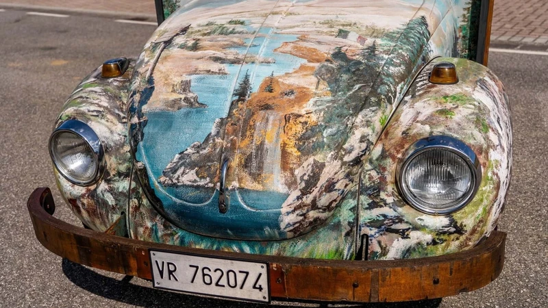 Volkswagen Escarabajo hecho cabaña rodante