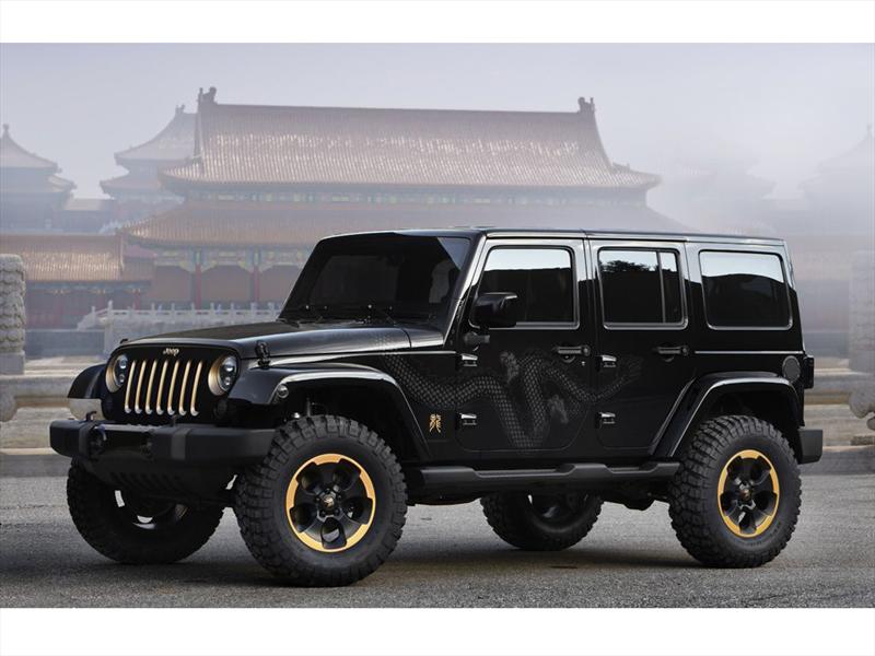 Jeep Wrangler Dragon Concept en Beijing 2012