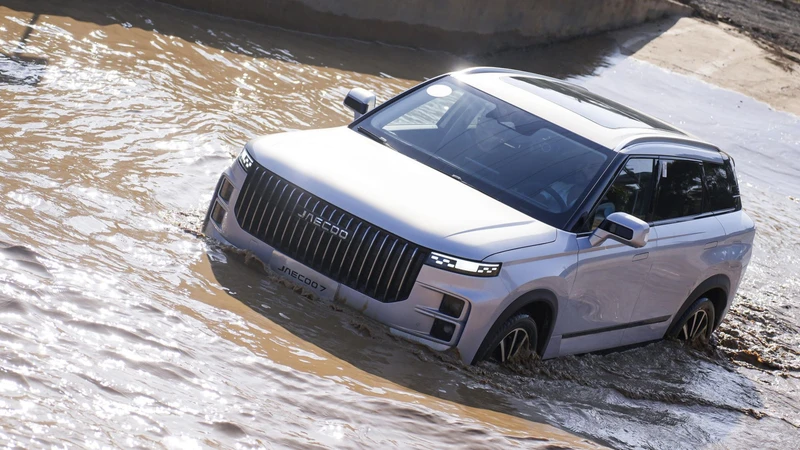 Jaecoo 7 2024, primer contacto desde China