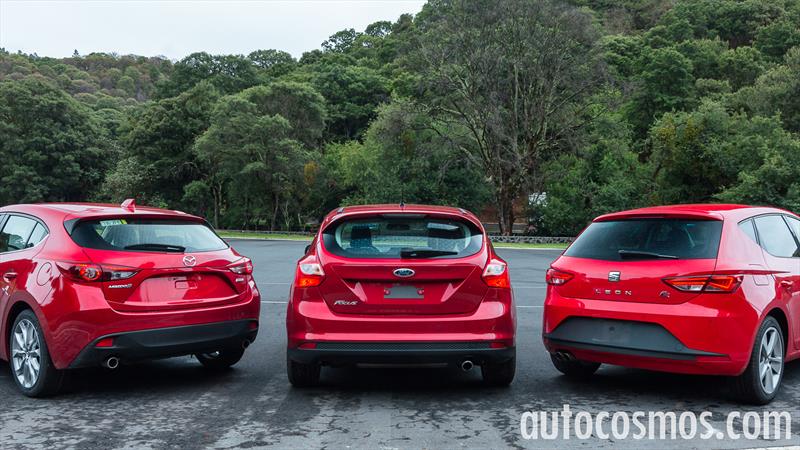 SEAT Leon vs Mazda3 vs Ford Focus