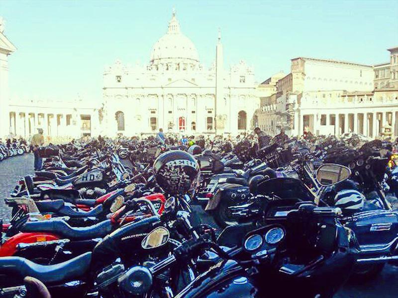 Harley-Davidson en el Vaticano
