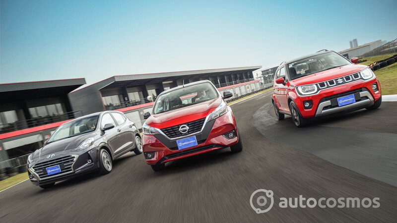 Nissan March VS Hyundai Grand i10 VS Suzuki Ignis
