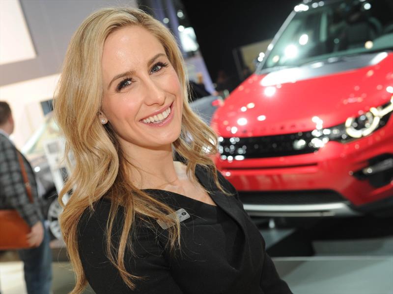 Las chicas del Auto Show de Nueva York 2015