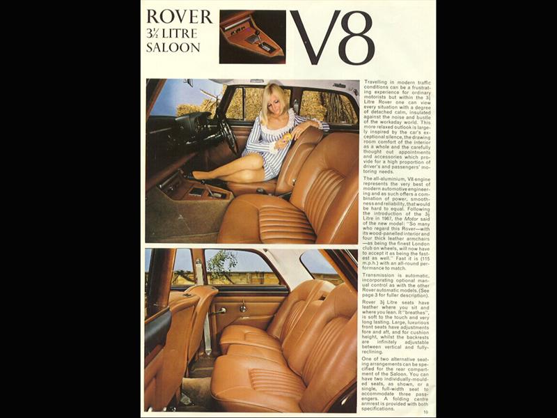 Grace Kelly - Rover P6 3500 V8