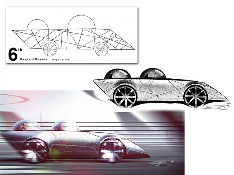 Peugeot del 2020 según los niños