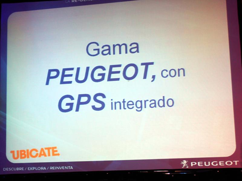 Peugeot Chile Lanzamiento gama GPS 2013