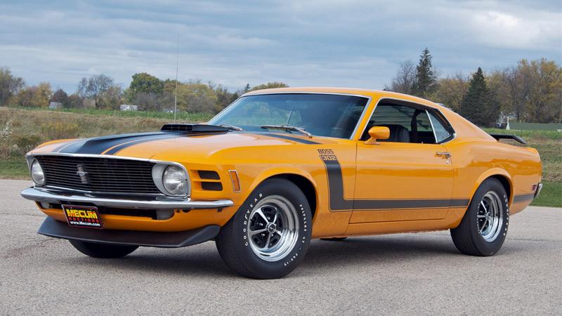 Top 10: Ford Mustang Boss 302 1970