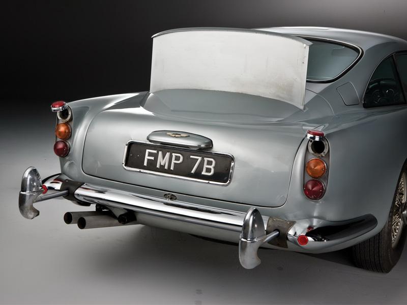 Top 10: Aston Martin DB5 de Bond
