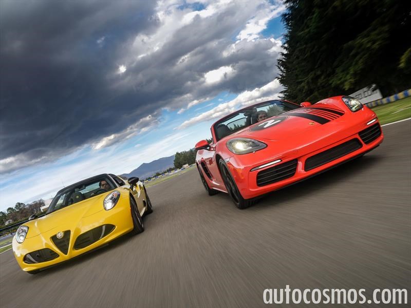Alfa Romeo 4C Spider vs Porsche 718 Boxster