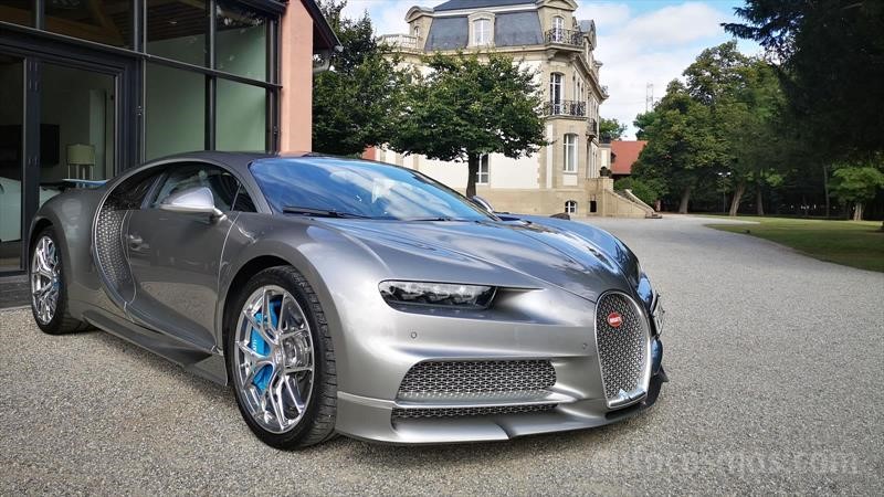 Bugatti Chiron Sport a prueba
