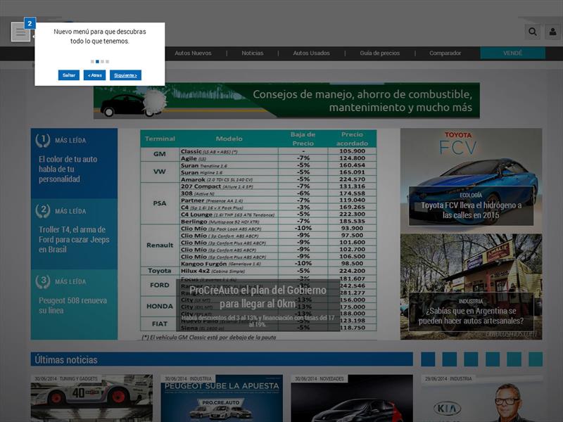 Autocosmos renueva su plataforma de noticias
