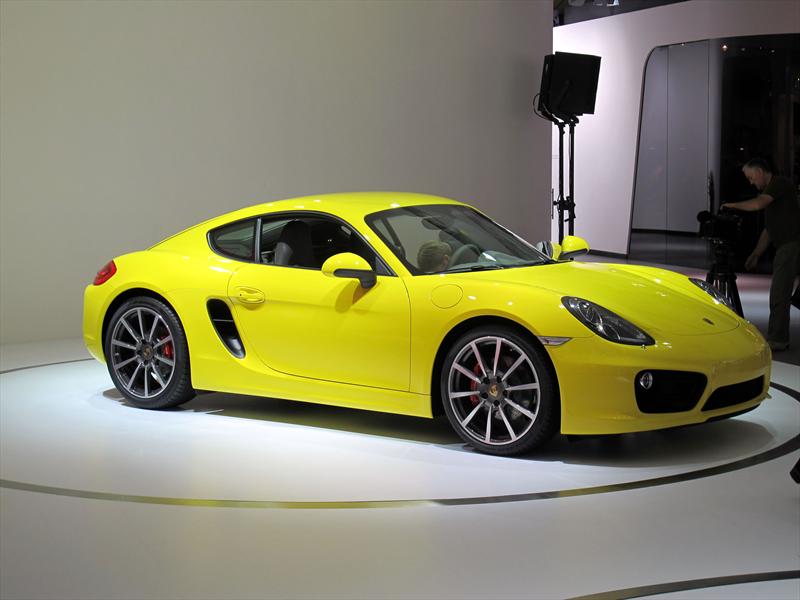 Porsche Cayman 2013 en el Salón de Los Angeles