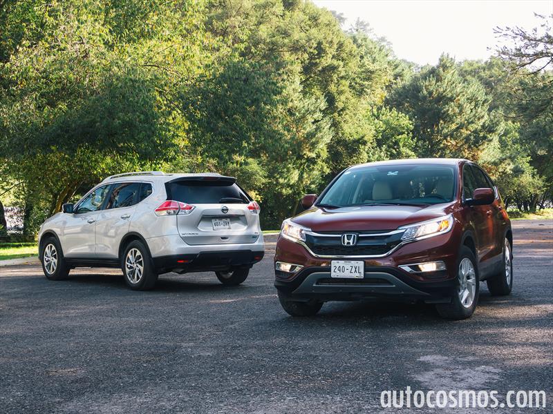 Honda CR-V 2015 vs Nissan X-Trail 2015