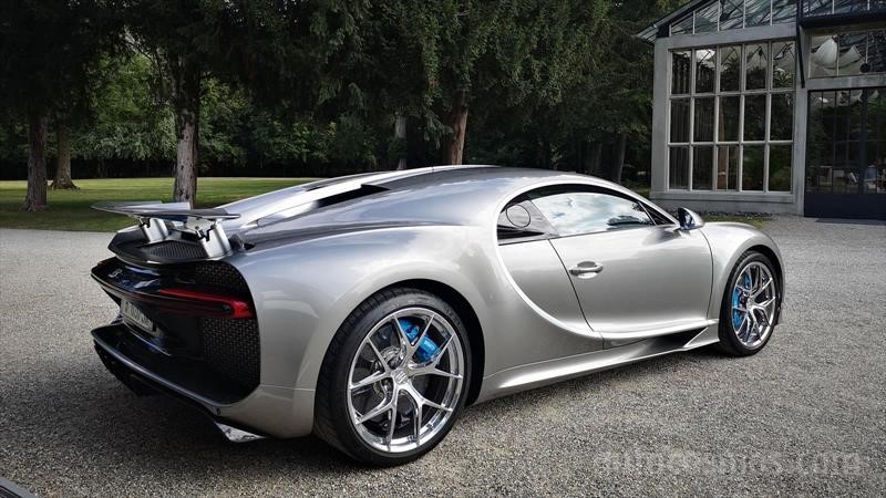 Bugatti Chiron Sport a prueba