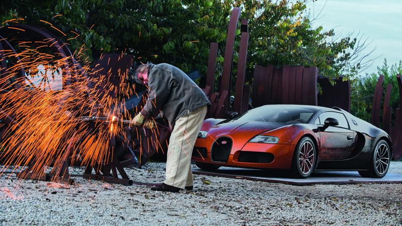 Bugatti Veyron Grand Sport Bernar Venet